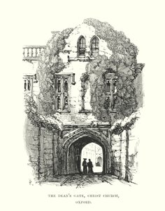 La porte du doyen, Christ Church, Oxford - Samuel Read